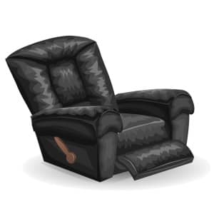 sillón reclinable eléctrico